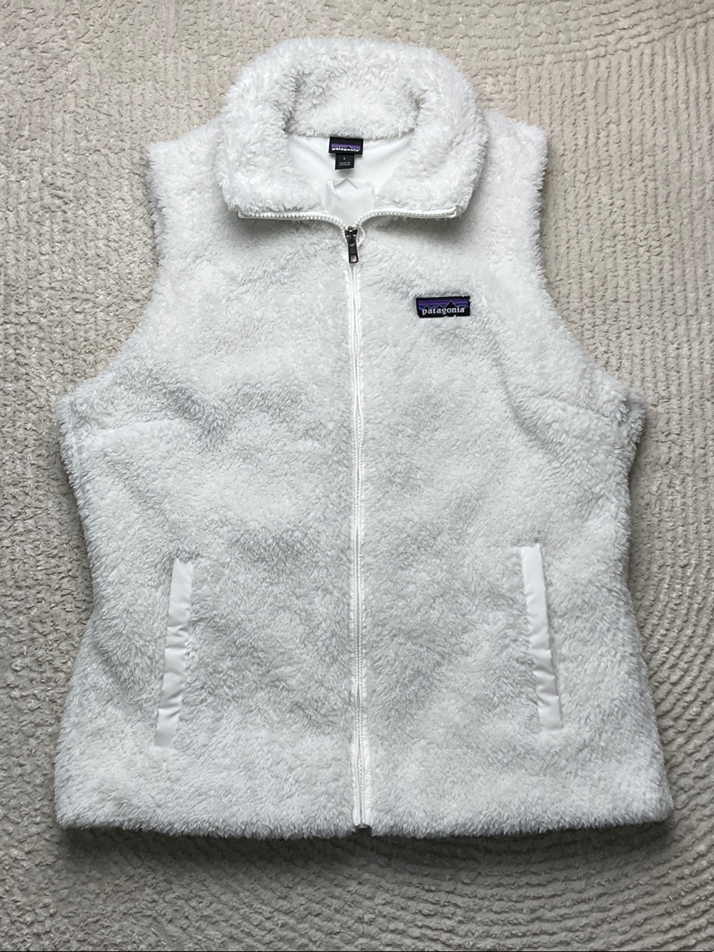 Patagonia Women's Los Gatos Vest Birch White Color STY25216 Size Large